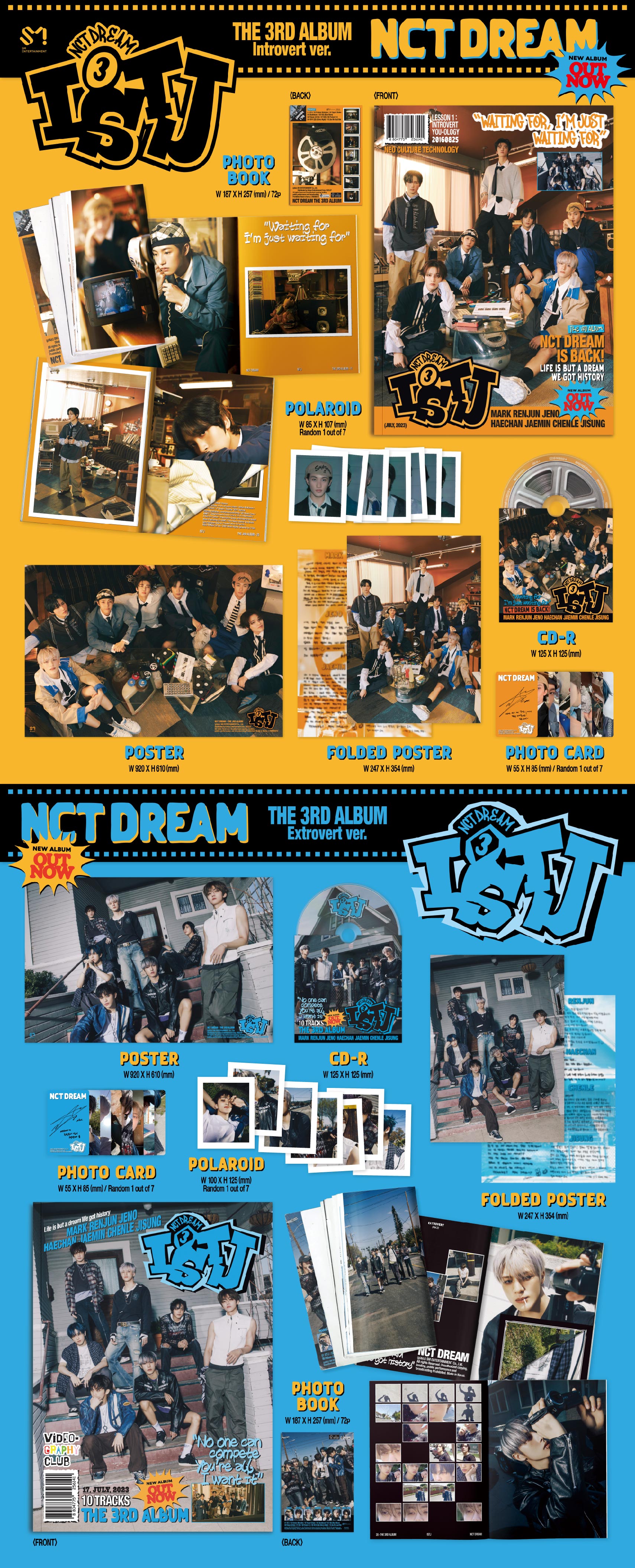 NCT DREAM - ISTJ (PHOTOBOOK Ver.)